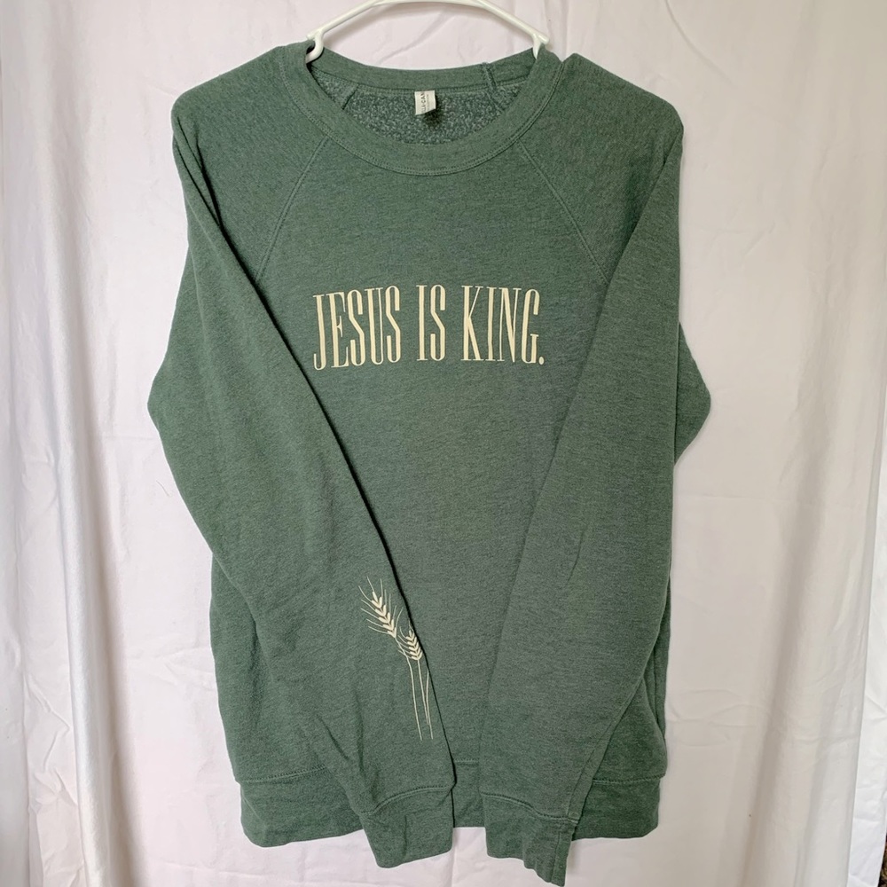 Jesus Is King Crewneck